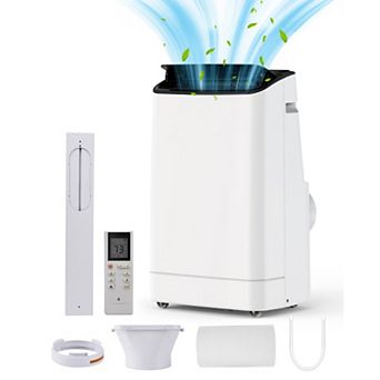 14000 BTU Portable AC, Cools 750 sq ft, Cool/Dry/Fresh Modes, Quiet, Remote Control