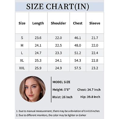 Women's Oversized Denim Jacket Button Down Pockets Jean Jacket