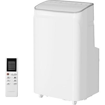 12000 BTU Smart Portable Air Conditioner, Quiet Stand-Alone Unit, Remote Control