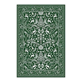 Garvee Classic Christmas Rug Holiday Washable Non Slip Rug for Bedroom Living Room Entrayway Kitchen