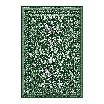 Garvee Classic Christmas Rug Holiday Washable Non Slip Rug for Bedroom Living Room Entrayway Kitchen