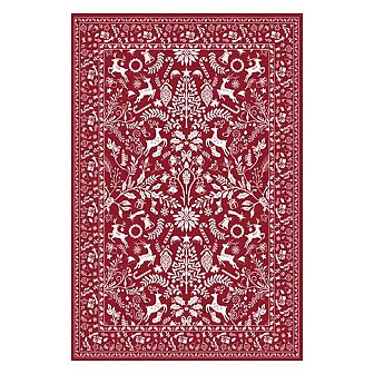 Garvee Classic Christmas Rug Holiday Washable Non Slip Rug for Bedroom Living Room Entrayway Kitchen