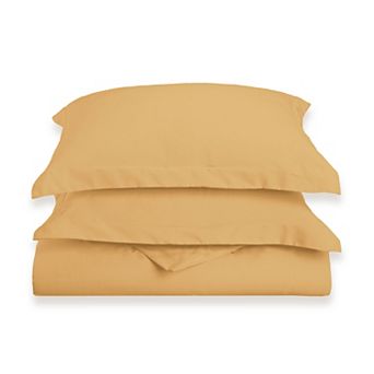 Elegant Comfort Essential 3 pc Solid Duvet Cover Set