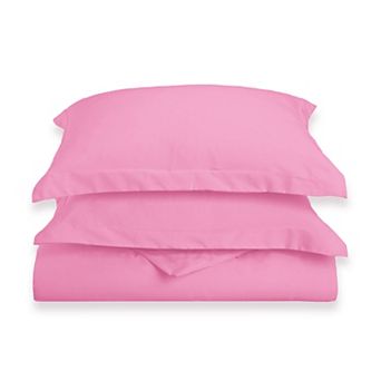 Elegant Comfort Essential 3 pc Solid Duvet Cover Set