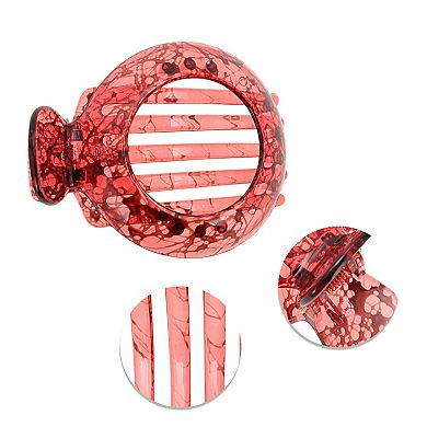 Elegant Round Hollow Hair Clips Hairdo Clip 1 Pc