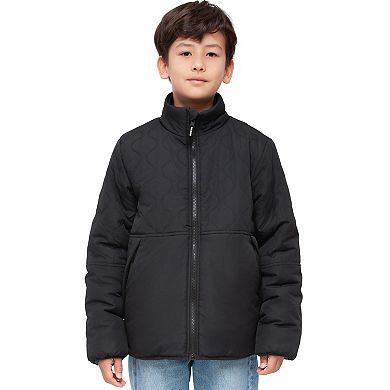 Boys' Rokka&Rolla Reversible Fleece Puffer Jacket