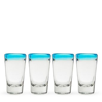 Primavera Recycled Shot Glass Set of 4 by Twine Living
