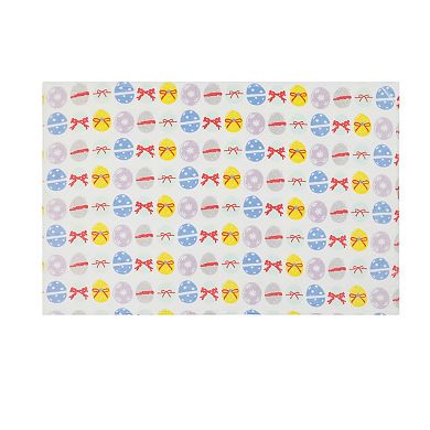 Kate Aurora Multi Easter Eggs Ultra Soft and Plush Oversized Accent Throw Blanket