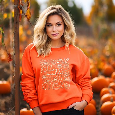 Cozy Season Coquette Icons - Womens Sweatshirt