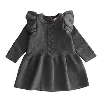 Baby Girls Knit Sweater Dress