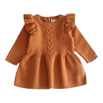 Baby Girls Knit Sweater Dress