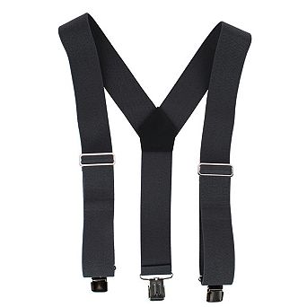 Welch Men's Big & Tall 2 Inch Elastic Y-Back Clip End Suspenders