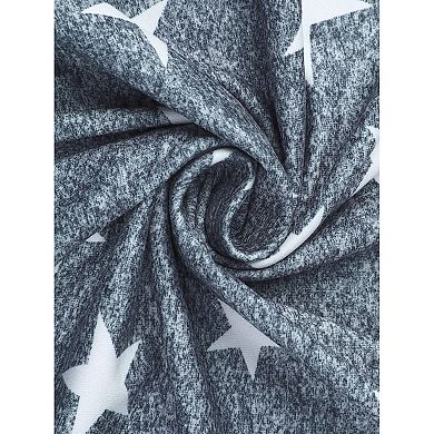 2 Sets Women's Pajama Sets 2 Piece Lounge Set Short Sleeve Top and Shorts Soft Cozy Loungewear Sets