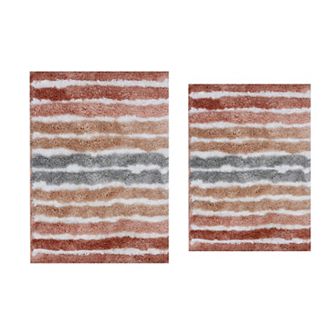 Bathroom Rugs, Soft Microfiber Bath Mats, Absorbent, Quick Drying, Non-Slip Rubber Backing, Washable