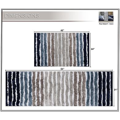 Bathroom Rugs,Soft Microfiber Bath Mats, Absorbent & Quick Drying, Non-Slip Rubber Backing,Washable