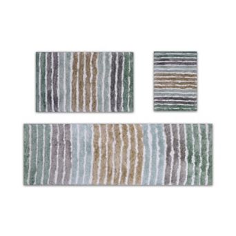 Bathroom Rugs,Soft Microfiber Bath Mats, Absorbent & Quick Drying, Non-Slip Rubber Backing,Washable