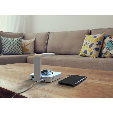 UV Phone Sanitizer & Wireless Charger Fast Charging Station with UV-C Light for Phones