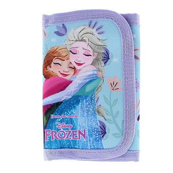 Textiel Trade Girl's Disney's Frozen Sisters Forever Hook & Loop Tri Fold Wallet