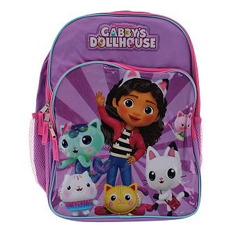 U.P.D., INC Girl's Gabby's Dollhouse and Friends 16 Inch Backpack