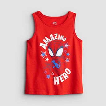 Baby & Toddler Boy Jumping Beans® Marvel Spider-Man Graphic Tank