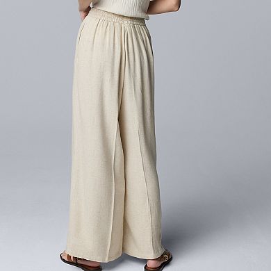 Petite Simply Vera Vera Wang Wide Leg Pants