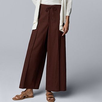 Petite Simply Vera Vera Wang Wide Leg Pants
