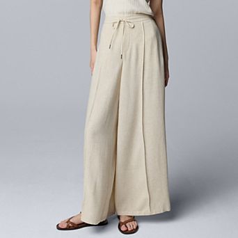 Petite Simply Vera Vera Wang Wide Leg Pants