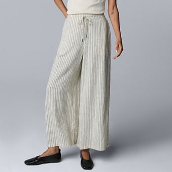Petite Simply Vera Vera Wang Wide Leg Pants