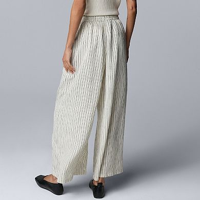 Petite Simply Vera Vera Wang Wide Leg Pants
