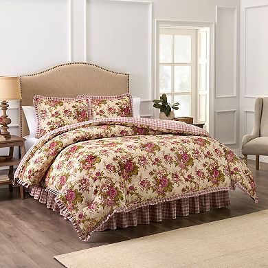 Waverly Norfolk 4-pc. Comforter Set with Bed Skirt