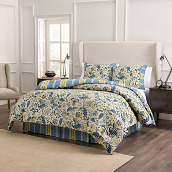 Waverly Imperial Dress 4 pc Comforter Set with Bed Skirt