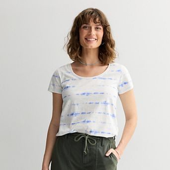 Women's Sonoma Goods For Life® Everyday Short Sleeve Scoop Tee