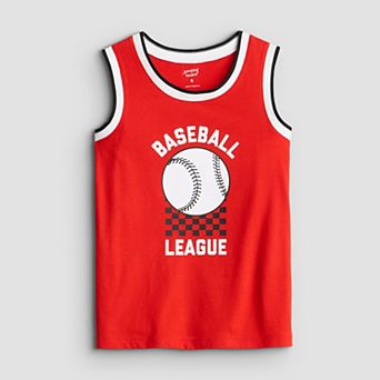 Boys 4-12 Jumping Beans® Baseball League Graphic Tank Top