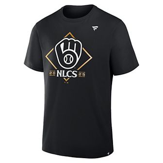 Men's Fanatics Milwaukee Brewers 2025 MLB National League Championship Series Locker Room Graphic Tee