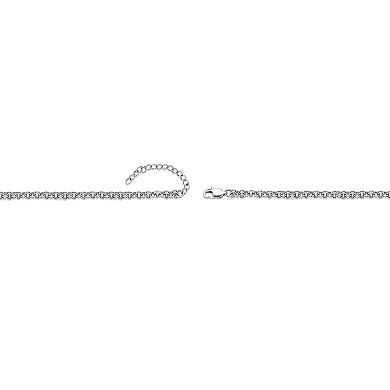 LYNX Men's Stainless Steel Rolo Chain Necklace - 24 in.