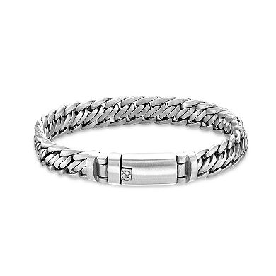 Men's LYNX Stainless Steel Fancy Link Bracelet