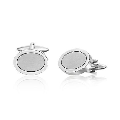 Men's LYNX Stainless Steel Cufflinks