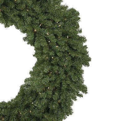 Northlight 5-ft. Pre-Lit Commercial Canadian Pine Artificial Christmas Wreath