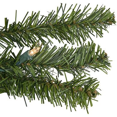 Northlight 5-ft. Pre-Lit Commercial Canadian Pine Artificial Christmas Wreath