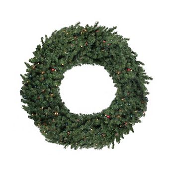 Northlight 5-ft. Pre-Lit Commercial Canadian Pine Artificial Christmas Wreath