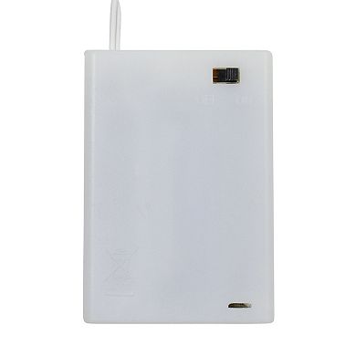 Northlight 30-inch Pre-Lit Battery Operated Christmas Wreath