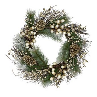 Northlight 22-inch Acorn & Pine Cone Artificial Christmas Wreath