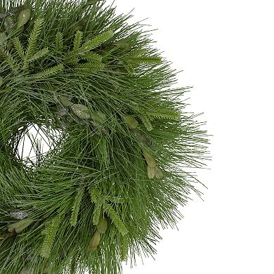 Northlight 12-inch Real Touch™ Pine Sprigs Artificial Christmas Wreath