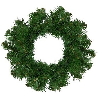 Northlight 8-Inch Unlit Deluxe Dorchester Pine Artificial Christmas Wreath