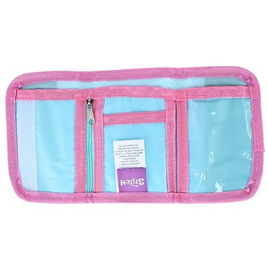 Textiel Trade Kid's Disney Lilo & Stitch Hawiian Hook & Loop Tri Fold Wallet