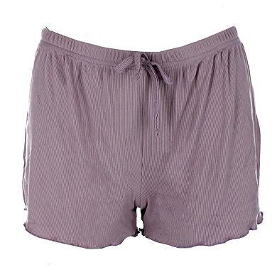 Not Tired Women's Ribbed Cami and Shorts Pajama Set