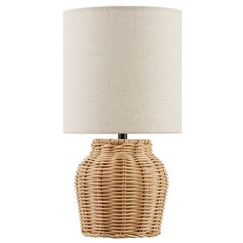 Rattan Accent Table Lamp