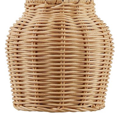 Rattan Accent Table Lamp