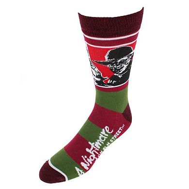 BioWorld Men's Horror Classics 3 Pack Novelty Crew Socks