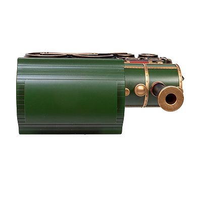 Kurt Adler 7.6-Inch LED Light Santa Train Table Decor